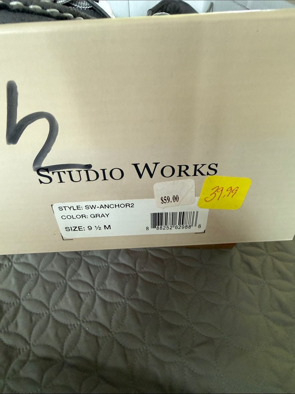 Studio Works Gray comfort shoes